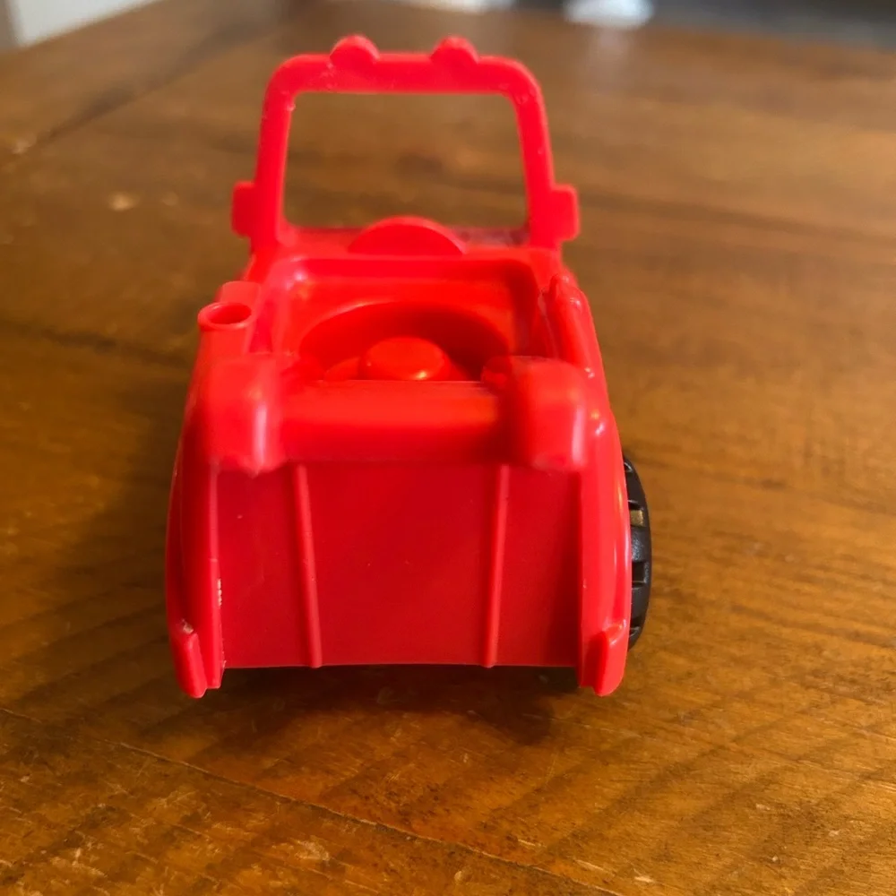 Fisher Price Little People red fire truck as is